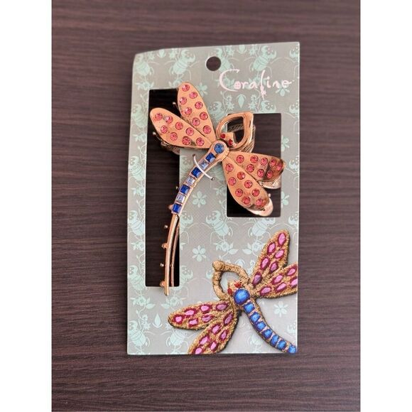 Coraline Dragonfly Claw Hair Clip